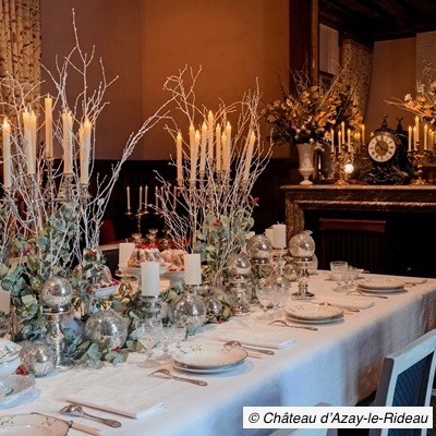 bougies Led Bloolands au château d'Azay le Rideau