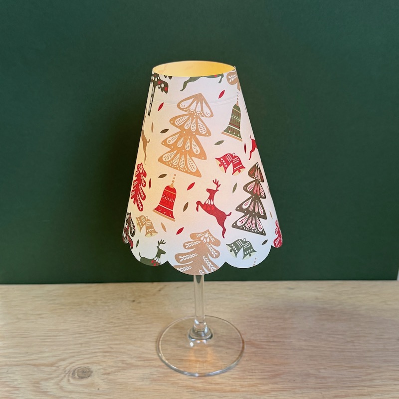 petite lampe Led pour une déco de Noël traditionnel