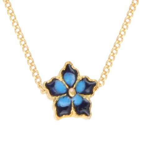Collier SIA BLEU