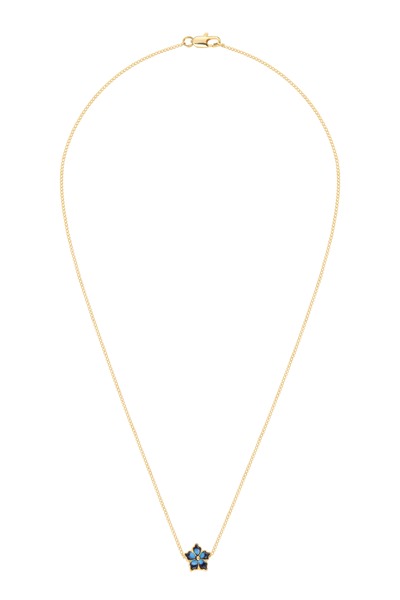 Collier SIA BLEU