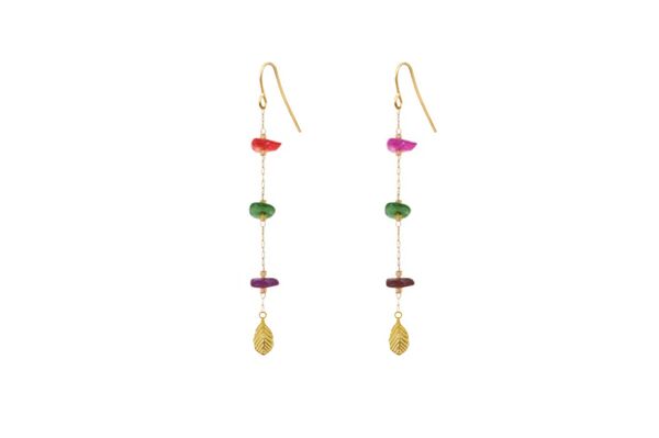 BOUCLES D'OREILLES SONIA MULTICOULEUR