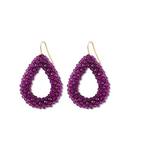 BOUCLES D'OREILLES STACY VIOLET
