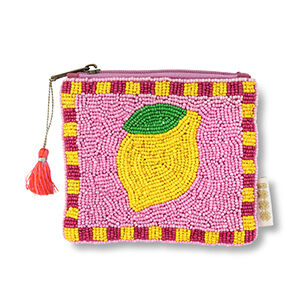 TROUSSE - PORTE MONNAIE CITRON