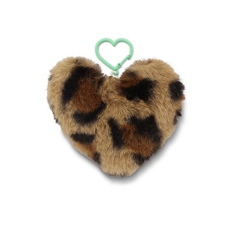 BIJOU DE SAC LÉOPARD - VERT