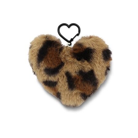 BIJOU DE SAC LÉOPARD - NOIR