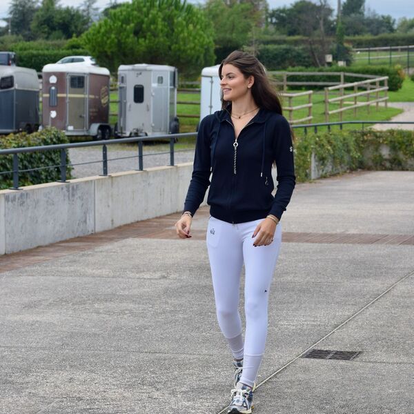 Gilet DOBLONE GRIS avec capuche