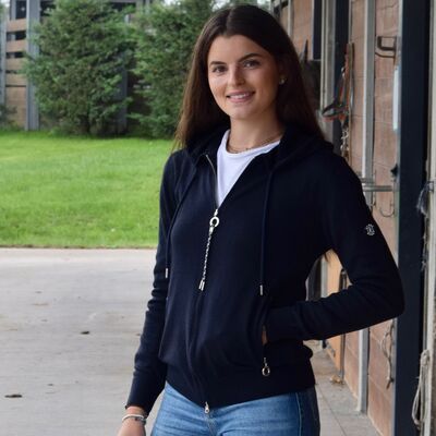 Gilet DOBLONE GRIS avec capuche