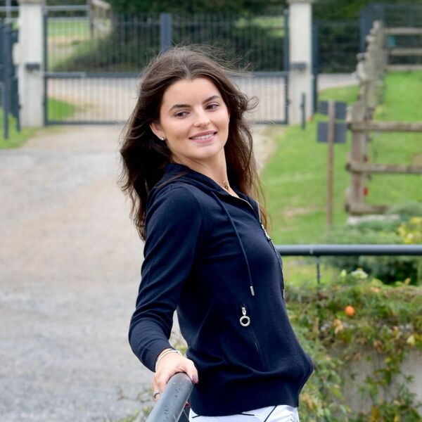 Gilet DOBLONE GRIS avec capuche