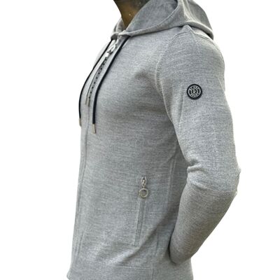 Gilet DOBLONE avec poches et capuche homme