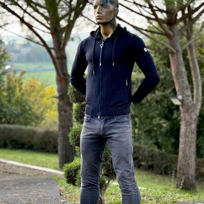 Gilet DOBLONE avec poches et capuche homme