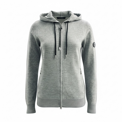 Gilet DOBLONE GRIS avec capuche