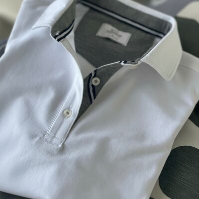 Polo homme manches longues