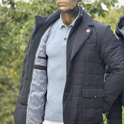 TORVAN PARKA homme marine