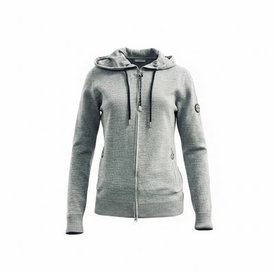 Gilet DOBLONE GRIS avec capuche