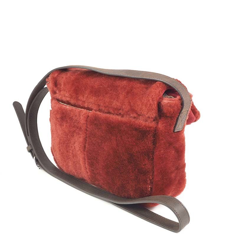 Shoulder bag in very soft sheepskin leather size S LIPEZ 04