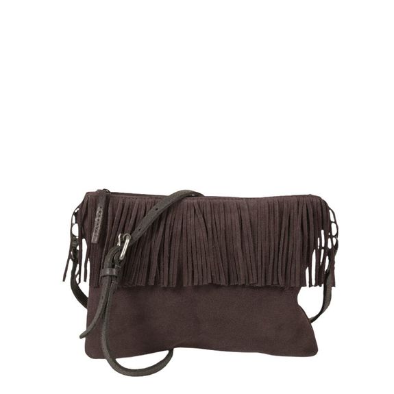 Pochette en Daim avec Franges, un esprit boheme chic facon 70