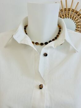 Chemise léopard dos