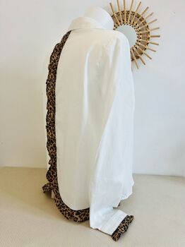 Chemise léopard dos