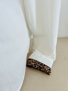 Chemise léopard dos