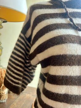 Pull aux 2 rayures