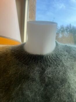 Pull 80% kid mohair kaki