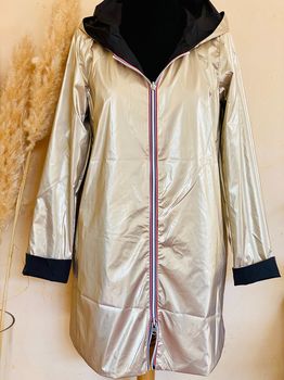 Imper réversible doré/noir