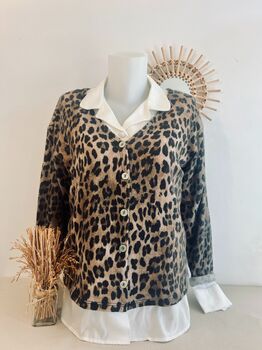 Gilet léopard