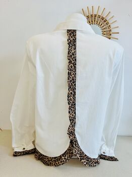 Chemise léopard dos