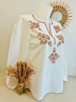 Chemise broderie Nomade