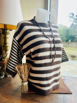 Pull aux 2 rayures