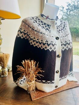 Gilet jacquard