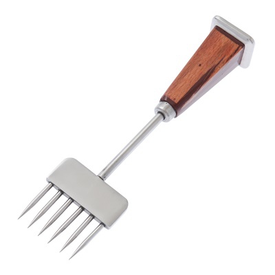 Poignée En Bois Pic à Glace Inox – Casse-Glace Solide Pour Congélateur, Camping Et Bar