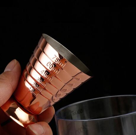 Jigger Multi-Level Copper 75ml