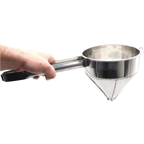 Passoire Conique Renforcée Acier Inoxydable 18cm - Ø1mm