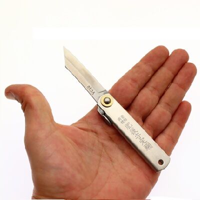 Folding Pocket Knife Higonokami Warikomi VG-10 Small Blade by Nagao Kanekoma