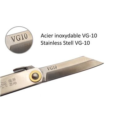 Folding Pocket Knife Higonokami Warikomi VG-10 Small Blade by Nagao Kanekoma