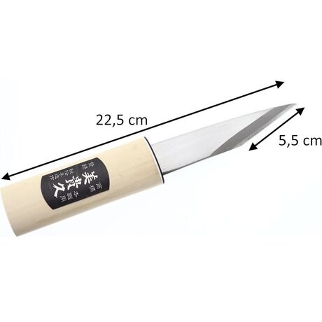 Ice Carving Knife Short Hammered Blade 12cm