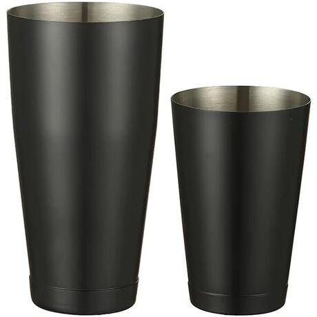 Black Matt Bar Set - 4 Pieces