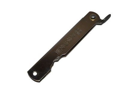 Folding Pocket Knife Higonokami Zenkou Blade 6cm Sylver by Nagao Kanekoma