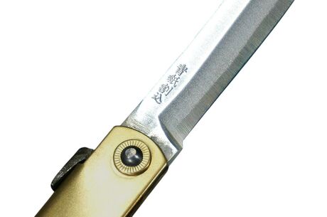 Folding Pocket Knife Higonokami Holy Beasts Azure Dragon by Nagao Kanekoma