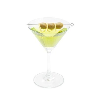 Pic Cocktail Inox Rond 10,8cm