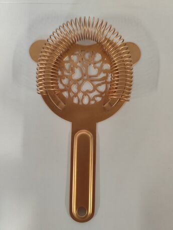 Cocktail Strainer AI Matte Finish Rose Gold Yukiwa