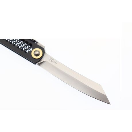 Couteau de Poche Pliant Higonokami Olympic Lame VG-10 Manche Noir Nagao Kanekoma