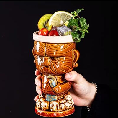 Skull Boy Tiki Mug 49cl
