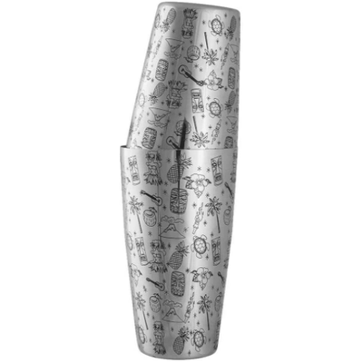 Boston Shaker Couleur Mat Cocktail Lesté Ensemble Petite et Boston Shaker Couleur Mat Cocktail Lesté Ensemble Petite et