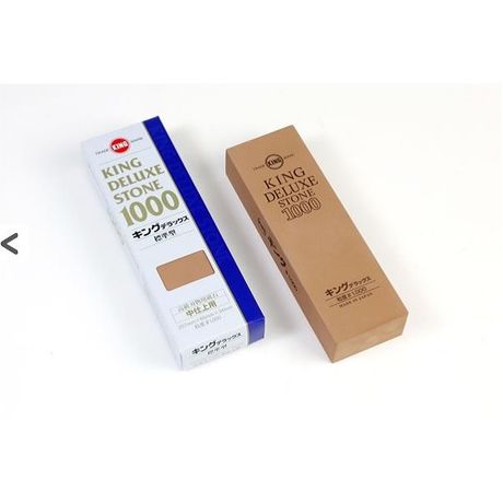 Pierre à Aiguiser Japonaise King K-105 Grain 1000 - Extra Large (23x10x8 Cm), Pour Couteaux Et Outils Affûtage Lame Outil Bricolage Pierre à Aiguiser Japonaise King K-105 Grain 1000 - Extra Large (23x10x8 Cm), Pour Couteaux Et Outils Affûtage Lame Outil Bricolage