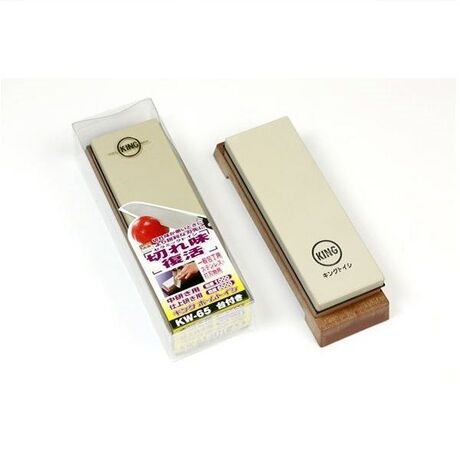 Two-Sided Whetstone King HT Séries KW-65 HT-65 Grit #1000 / # 6000 with Base