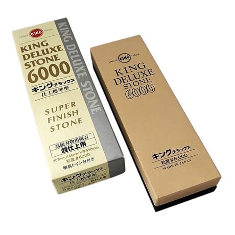 Finishing Whetstone King Deluxe Stone No. 6000 Grit #6000