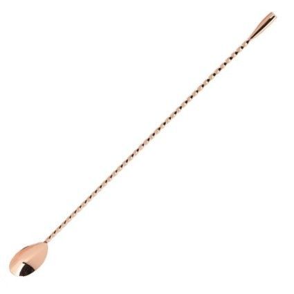 Copper Teardrop Bar Spoon 35cm
