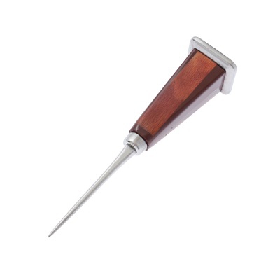 Pique à Glace Manuel - Acier Inoxydable Avec étui - Poignée En Bois Antidérapante - Pour Bar, Cuisine, Cocktail, Camping - 3